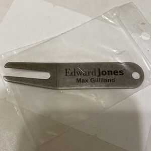 Edward Jones Golf Divot Tool Max Gilliland Promotional Golf Event Metal Marker